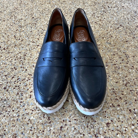 Franco Sarto Sansara Wedge Penny Loafer - size 7.5 - Picture 4 of 6